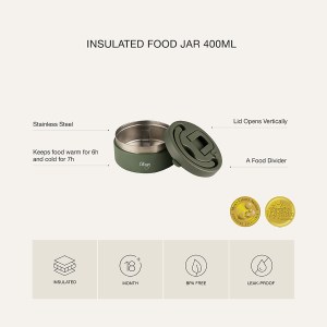 Z1008 - Large Thermal Food Jar - 400ml - Caramel - Extra 3